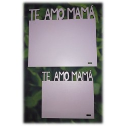 Te amo Mamá  16 X 18 CM 2023