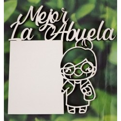 La mejor Abuela  14 X 13 CM...